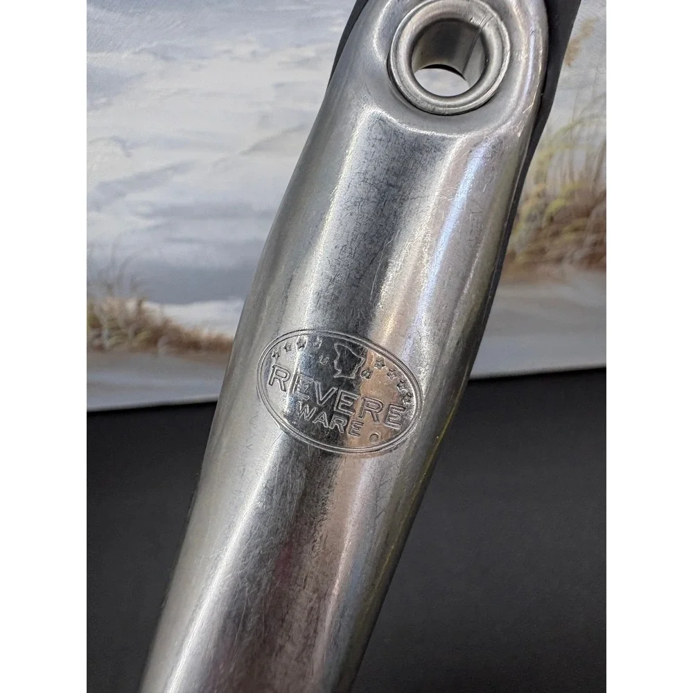 Revere Ware Stainless Steel Meat Fork 2 Tine Carving Serving Tool 12.5 Inch